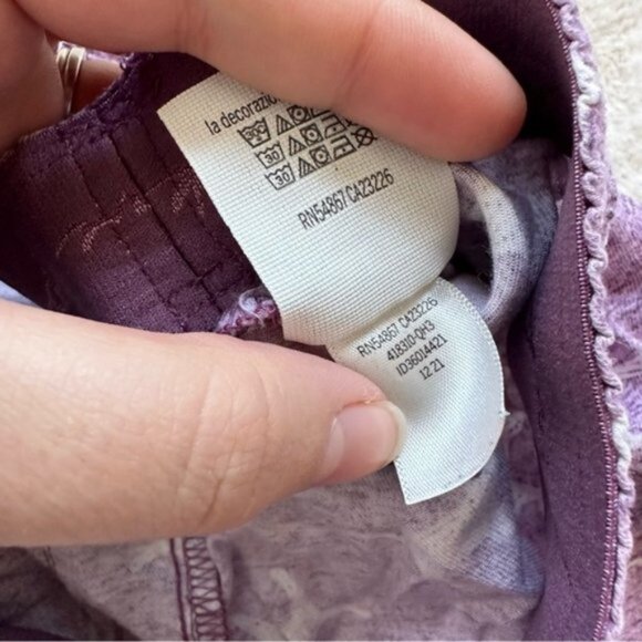 Victoria's Secret Pink | Purple Flannel Sleep Boxy Short Shortie Dogs | Size XXL - Picture 10 of 14